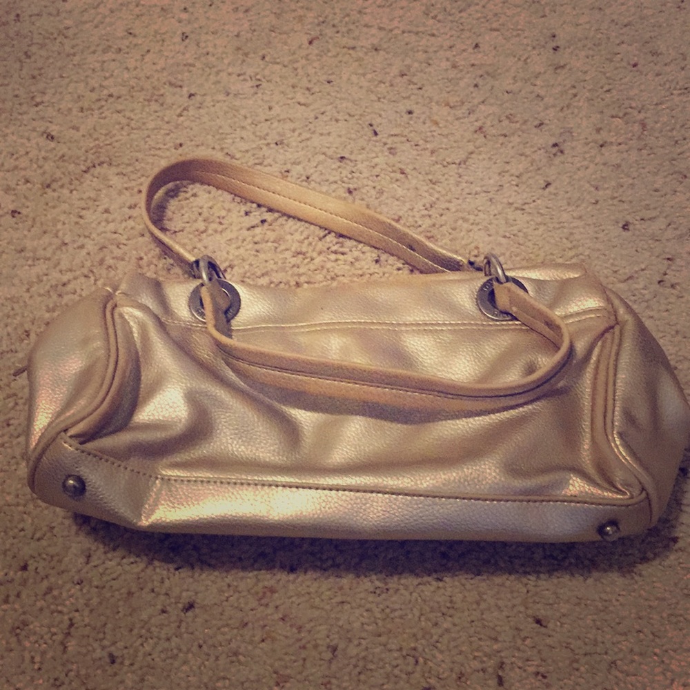 Light gold purse